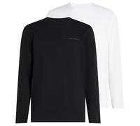 Karl Lagerfeld Men Elongated Logo Long Sleeve T-Shirt (2 Pack)