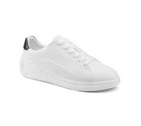 Karl Lagerfeld Mens Allez Lace Up Sneaker, White, 10.5