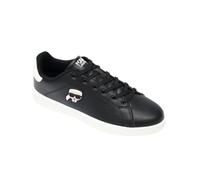 Karl Lagerfeld Mens Claude Lace Up Sneaker, Black, 9