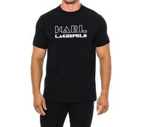 Karl Lagerfeld Mens Short sleeve t-shirt 755060 man - Black - Size Large