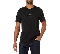 KARL LAGERFELD Men's T-Shirt with Logo, Black, S