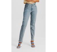 Karl Lagerfeld Mom Denim Tinted Washed Mid Blue size W26L32 | Straight Pants Outlet | Women | Blue W26L32