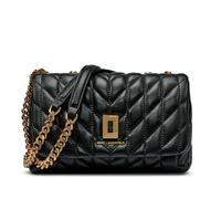 KARL LAGERFELD Paris Lafayette Small Crossbody Bag | Black/Gold, One Size