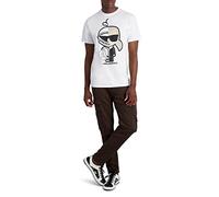 Karl Lagerfeld Paris Men's Lm2a2522 T-Shirt, White, S