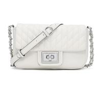Karl Lagerfeld Paris Women's Agyness Crossbody Cross Body, Wintr White/Silver, One Size