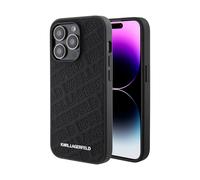 Karl Lagerfeld Quilted K-Pattern Case, Black - iPhone 15 Pro Max