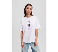 Karl Lagerfeld Relax Repeated Karl Tee White size M | Shirts Outlet | Women | White M