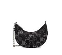 Karl Lagerfeld rhinestone-embellished shoulder bag - Black One Size