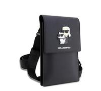 KARL LAGERFELD Saffiano Karl & Choupette KLWBSAKCPMK Bag Black