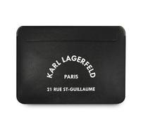 Karl Lagerfeld Saffiano RSG KLCS16RSGSFBK Sleeves 16 Inches Black