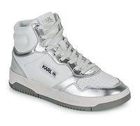 Karl Lagerfeld Shoes (High-top Trainers) KREW KC Kollar Mid Boot in White 6.5