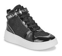Karl Lagerfeld Shoes (High-top Trainers) Z30306/09B in Black 12 kid