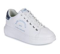 Karl Lagerfeld Shoes (Trainers) KAPRI Metal Maison Glitter in White 4