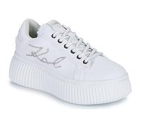 Karl Lagerfeld Shoes (Trainers) KREEPER LO Signia Mix Lo Lace in White 5