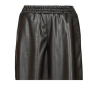 Karl Lagerfeld Shorts PERFORATED FAUX LEATHER SHORTS in Black UK 6