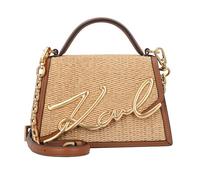 Karl Lagerfeld Signature 2.0 Handbag Leather 18 cm brown