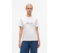 Karl Lagerfeld Signature Sequins T-shirt White size M | Shirts Outlet | Women | White M