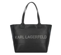 Karl Lagerfeld Signature Shopper Bag Leather 33 cm black