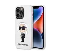 Karl Lagerfeld Silicone Case NFT Ikonik White - iPhone 14 Pro Max