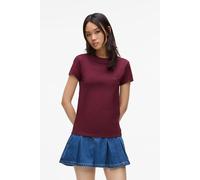 Karl Lagerfeld Slim Ss Tee Zinfandel size XS | Shirts Outlet | Women XS