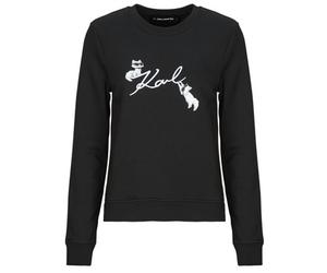 Karl Lagerfeld Sweatshirts IKON SIGNATURE CHOUPETTE SWEAT in Black EU S