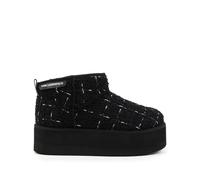 Karl Lagerfeld Thermo check-pattern platform boots - Black 35-36-38-39-40-41