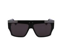 KARL LAGERFELD Unisex Adult Sunglasses KLJ6148S - Shiny Black with Solid Smoke Lens