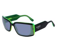 Karl Lagerfeld Unisex KL6106S 11 Sunglasses Plastic Black Grey Pillow Normal