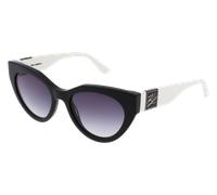Karl Lagerfeld Woman KL6047S 004 Sunglasses Acetate Black Grey dark Cat Eye Normal Normal