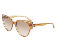 Karl Lagerfeld Woman KL6068S 205 Sunglasses Plastic Brown Brown Cat Eye Shaded