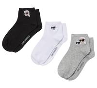KARL LAGERFELD Women Ikon Short Socks (3 Pack)