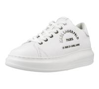 Karl Lagerfeld 'kapri Maison' Leather Trainers In White White