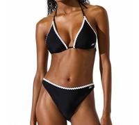 KARL LAGERFELD Women Signature Scallop Triangle Top