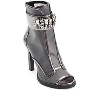 KARL LAGERFELD Women's Blayze Fashion Bootie Boot, Silver, 6 UK