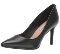KARL LAGERFELD Women's Cieone Heeled Sandal Pump, Black, 5.5