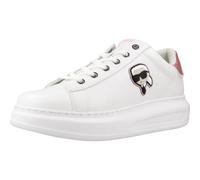 KARL LAGERFELD Womens Kapri Casual Trainers White 4 UK