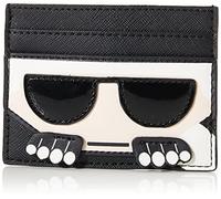 KARL LAGERFELD Women's Maybelle Case Credit Card Holder, Blk Multi, One Size