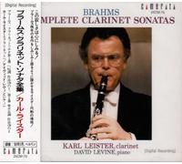 Karl Leister - Brahms: Clarinet Sonatas 1 & 2