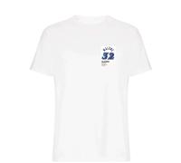 Karl Malone 32 Jersey Frame Men's T-Shirt - White / 2XL