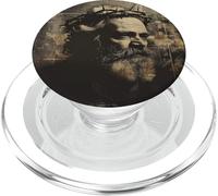 Karl Marx as Jesus Christ, communism, Marx PopSockets PopGrip for MagSafe