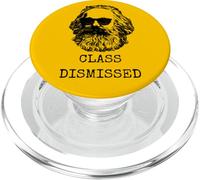 Karl Marx Class Dismissed Men Women Leftist PopSockets PopGrip for MagSafe
