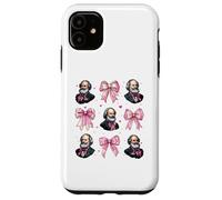 Karl Marx Communism Communist Girl Coquette Bow Pink Case for iPhone 11