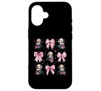 Karl Marx Communism Communist Girl Coquette Bow Pink Case for iPhone 16