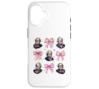 Karl Marx Communism Communist Girl Coquette Bow Pink Case for iPhone 16