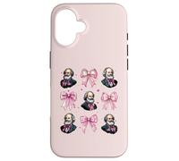 Karl Marx Communism Communist Girl Coquette Bow Pink Case for iPhone 16