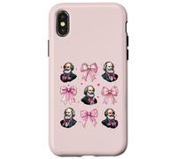 Karl Marx Communism Communist Girl Coquette Bow Pink Case for iPhone X/XS