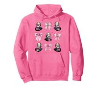 Karl Marx Communism Communist Girl Coquette Bow Pink Pullover Hoodie