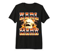 Karl Marx Communism Communist Socialism 90s Bootleg Style Premium T-Shirt
