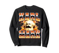Karl Marx Communism Communist Socialism 90s Bootleg Style Sweatshirt