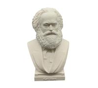 Karl Marx Mao Zedong Engels Vladimir Lenin Joseph Stalin Russian Soviet Communist Leader Bust Head Sculpture Figure Statue Gift Model Decoration Figurine (Karl Marx, 4" Hx2.5 Wx2 D)